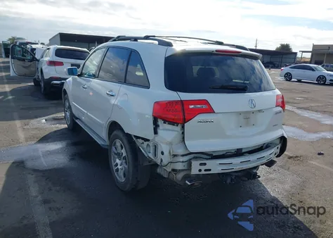 2009 Acura Mdx Technology Package from USA, damaged, VIN 2HNYD28679H517536